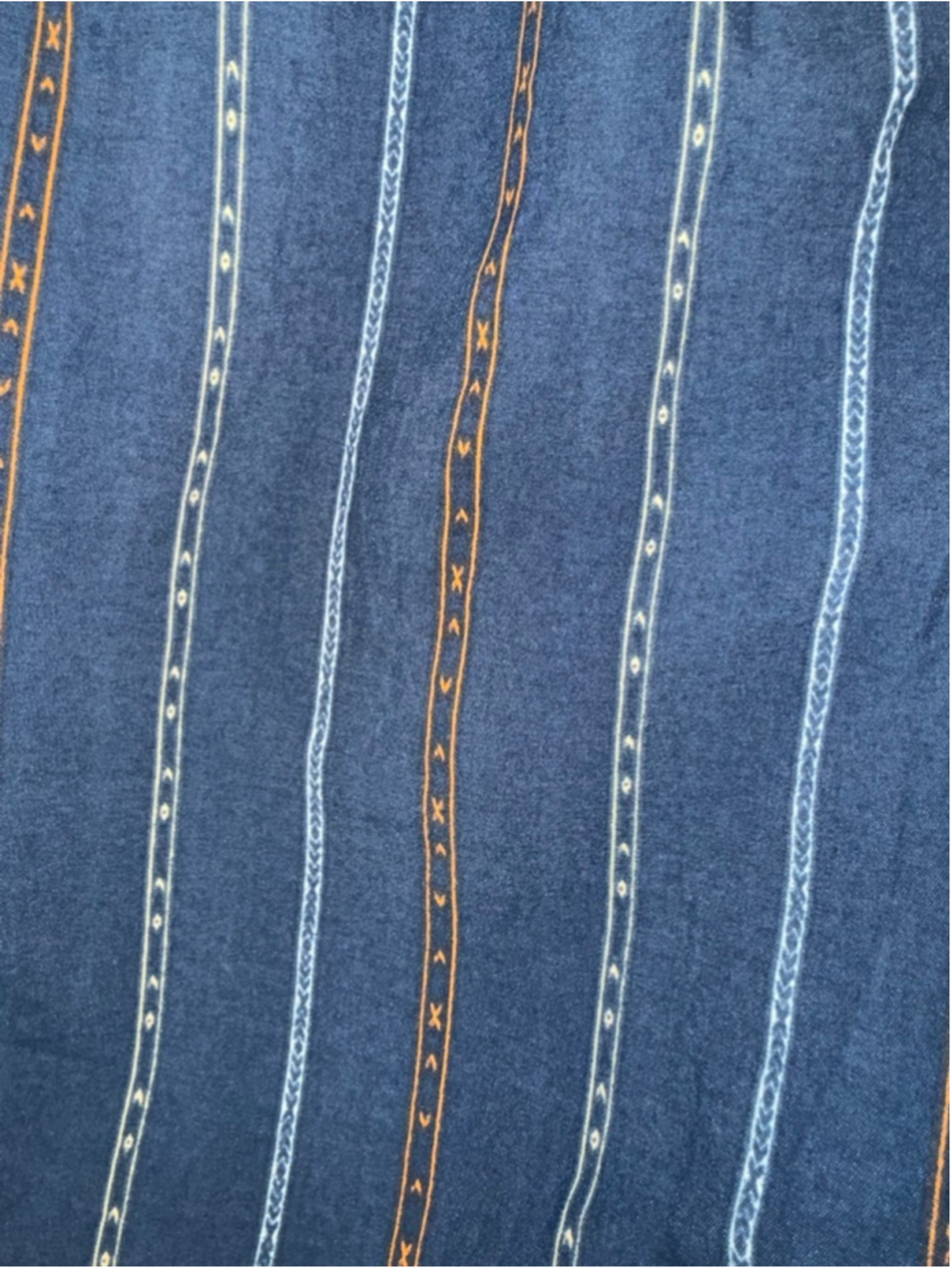 Men's Prana Shorts size XS Indio Heritage Shorts Aztec Print Blue 5' Inseam - Picture 7 of 14
